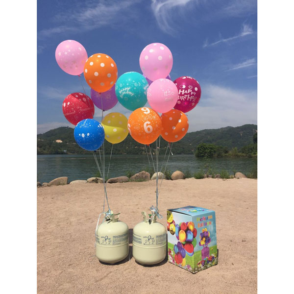 常溫法提氦純度99.999%，投料成功